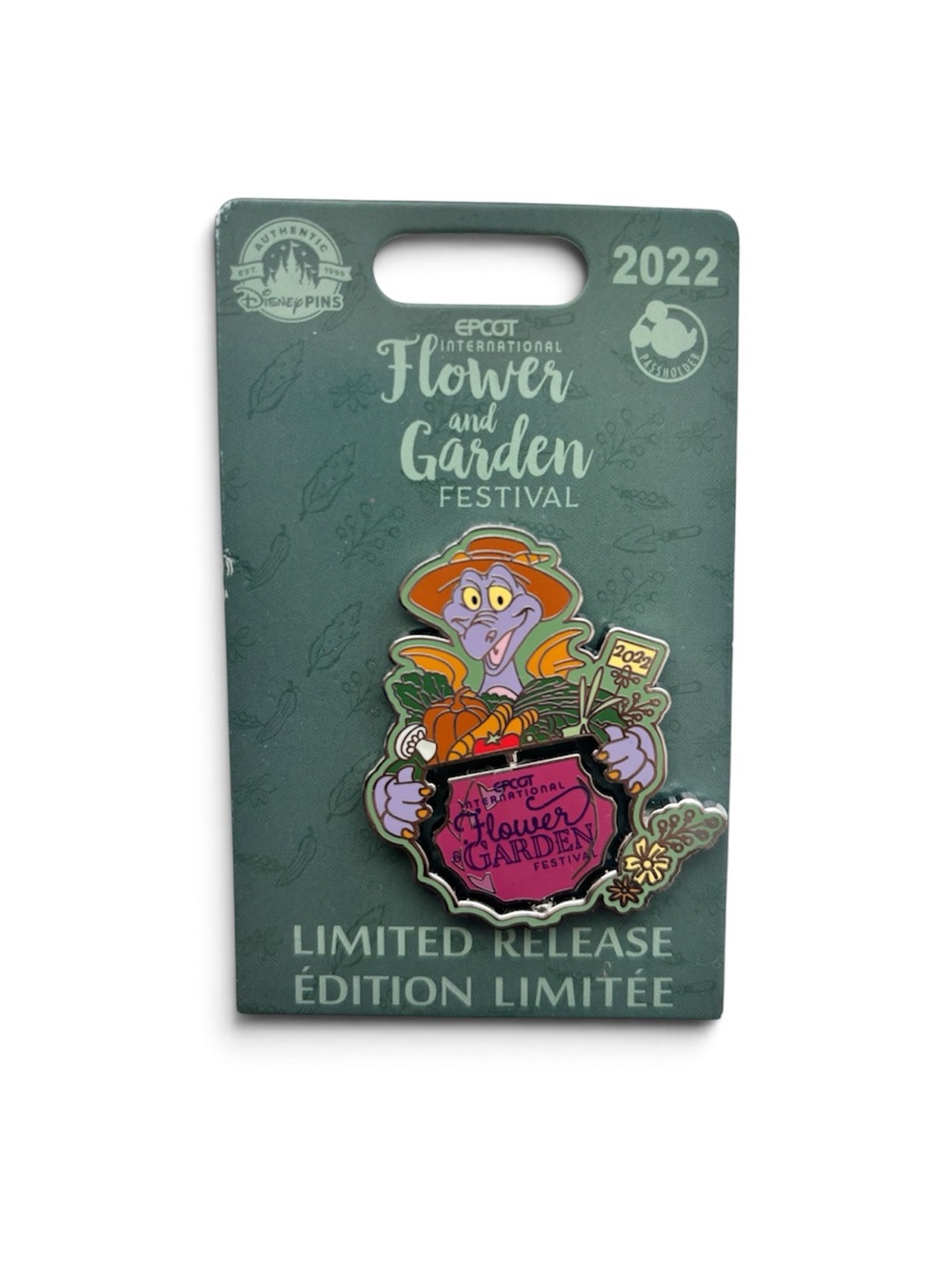 Figment Disney EPCOT Flower & Garden Festival 2022 Limited Release